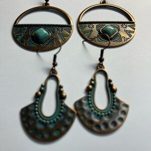 Bundle! Two for a price of one dangling earrings